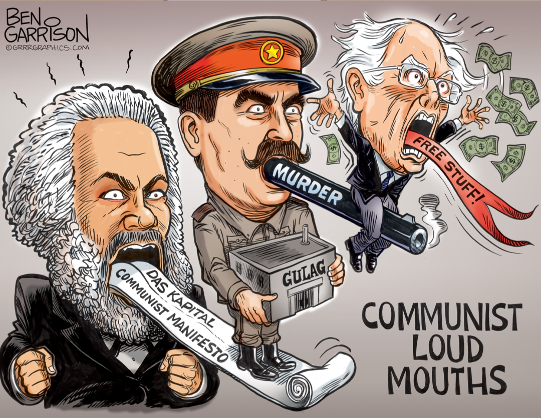 Commie Loud Mouths panel 1